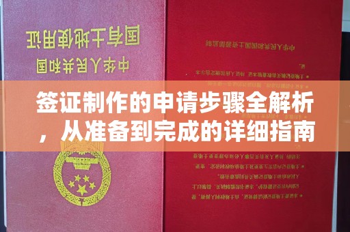 洪山签证制作的申请步骤全解析，从准备到完成的详细指南