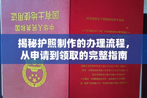 洪山揭秘护照制作的办理流程，从申请到领取的完整指南